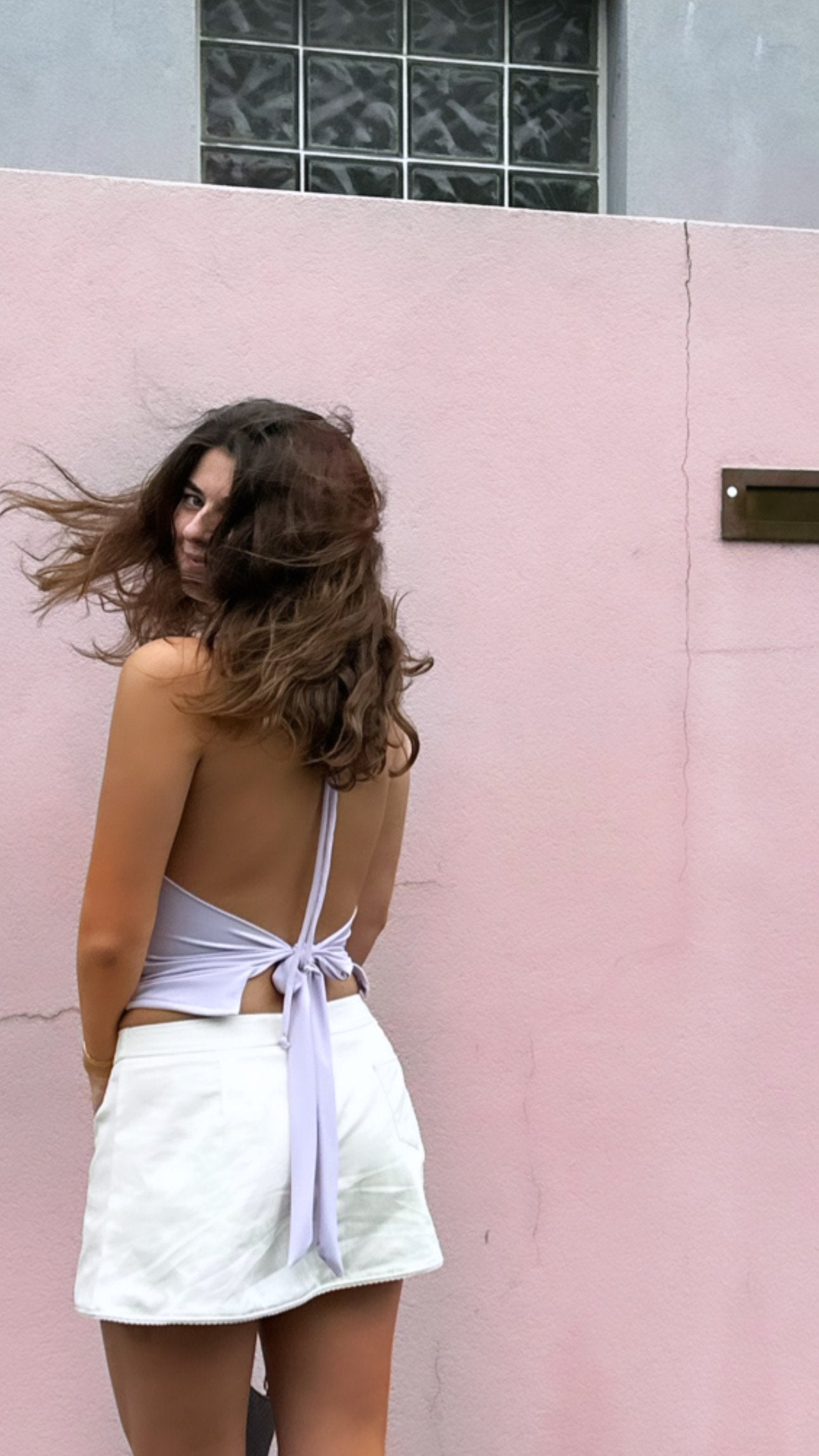 BALLERINA TOP - LILAC