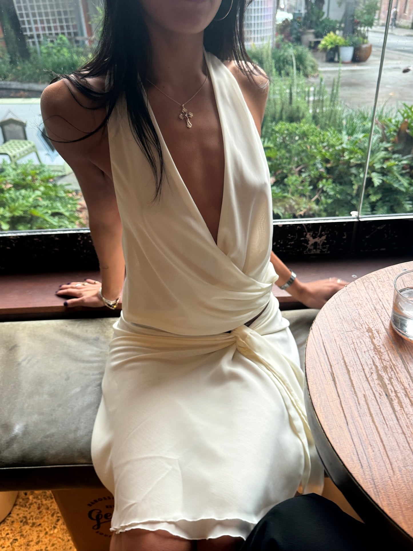 LUNE HALTER - CREAM