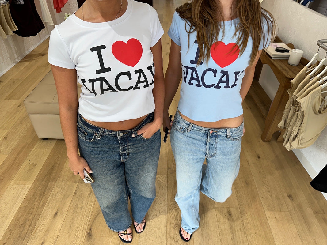 I <3 Vacay Baby Tee