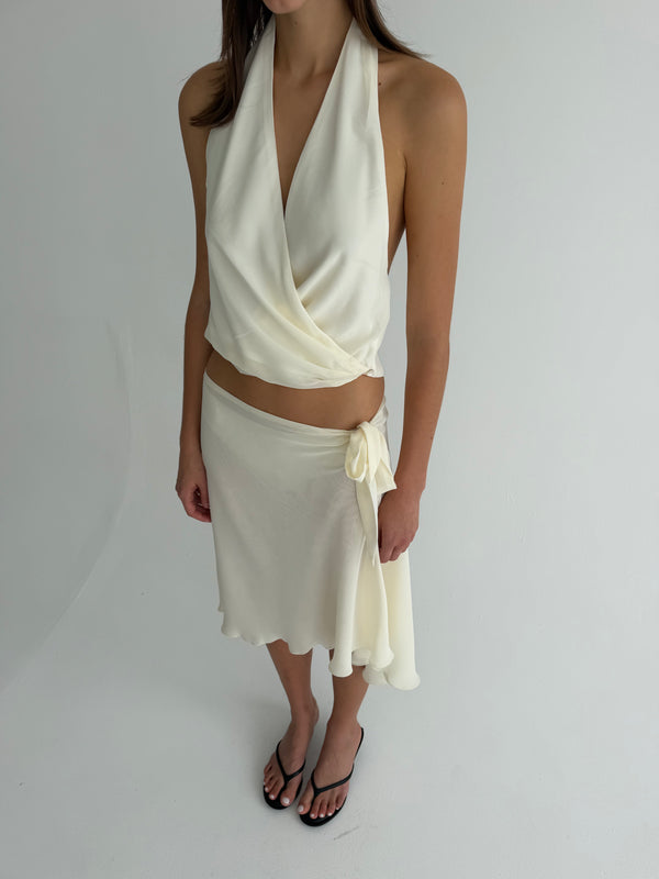 LUNE HALTER - CREAM